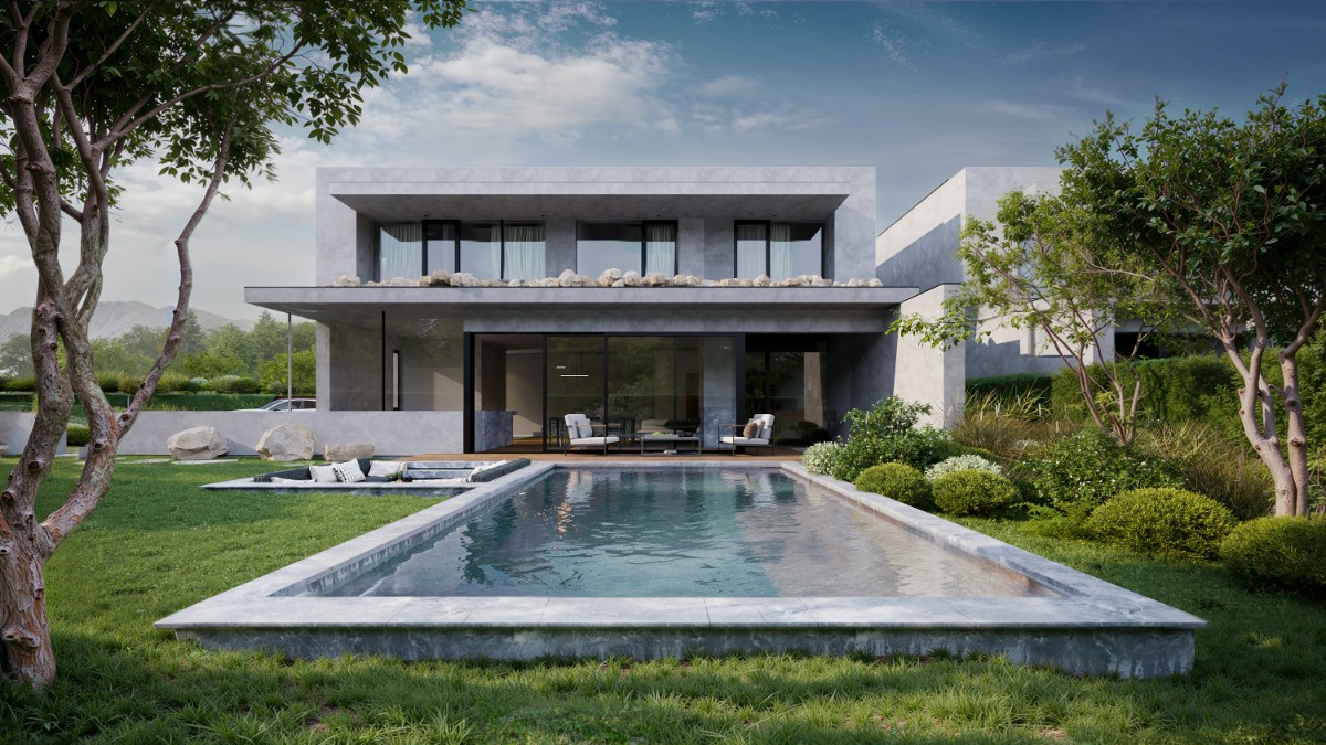 PODGORICA, gornja Gorica – moderna vila sa bazenom.